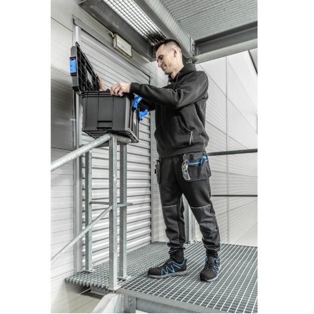 HOEGERT Брюки спортивные TREBEL с карманами для инструмента, черные, фото , изображение 4 | SNABZHENIE.com.ua