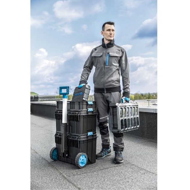 Куртка рабочая HOEGERT TAUBER 4-way stretch, темно-серая, фото , изображение 5 | SNABZHENIE.com.ua Куртка рабочая HOEGERT TAUBER 4-way stretch, темно-серая, фото , изображение 5 | SNABZHENIE.com.ua