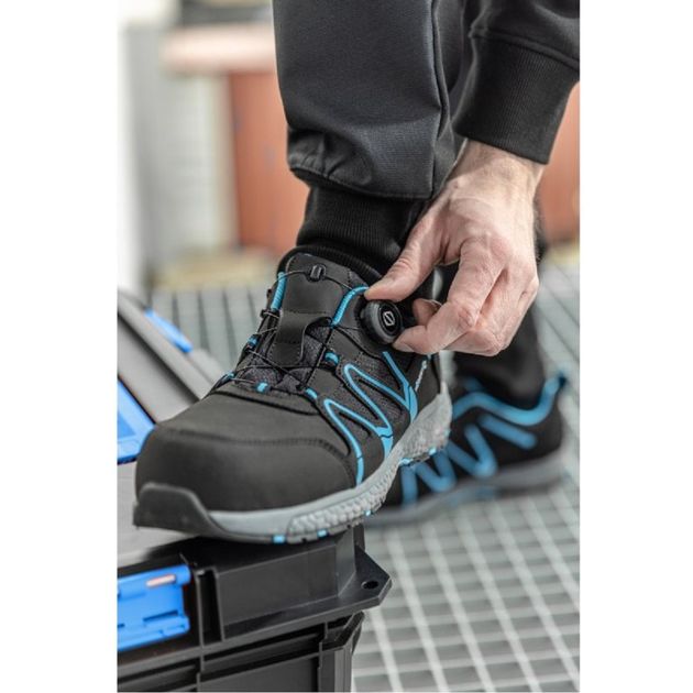 Полуботинки HOEGERT SCHMUTTER ADVANCED, S1P SRC, черно-синие, фото , изображение 6 | SNABZHENIE.com.ua Полуботинки HOEGERT SCHMUTTER ADVANCED, S1P SRC, черно-синие, фото , изображение 6 | SNABZHENIE.com.ua