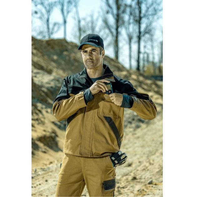 Комплект рабочей защитной одежды HOEGERT EDGAR II, бежевый, фото , изображение 2 | SNABZHENIE.com.ua Комплект рабочей защитной одежды HOEGERT EDGAR II, бежевый, фото , изображение 2 | SNABZHENIE.com.ua