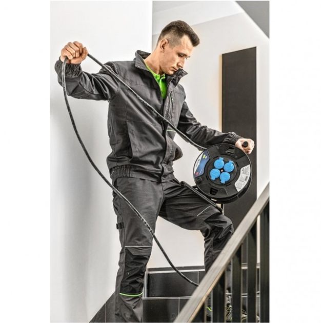 Комплект рабочей защитной одежды HOEGERT LEMBERG, темно-серый, фото , изображение 5 | SNABZHENIE.com.ua Комплект рабочей защитной одежды HOEGERT LEMBERG, темно-серый, фото , изображение 5 | SNABZHENIE.com.ua