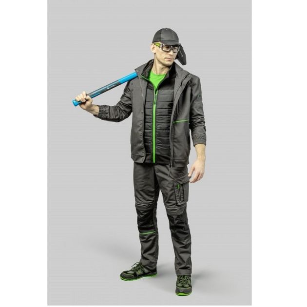 Комплект рабочей защитной одежды HOEGERT LEMBERG, темно-серый, фото , изображение 2 | SNABZHENIE.com.ua