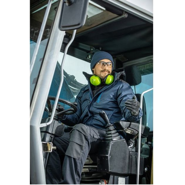 Комплект утепленной рабочей одежды HOEGERT, темно-синий, фото , изображение 4 | SNABZHENIE.com.ua