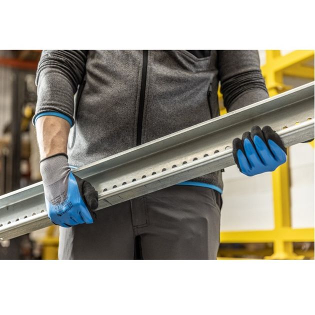 Перчатки рабочие HOEGERT FILS с 3/4 вспененным нитрилом, фото , изображение 2 | SNABZHENIE.com.ua Перчатки рабочие HOEGERT FILS с 3/4 вспененным нитрилом, фото , изображение 2 | SNABZHENIE.com.ua