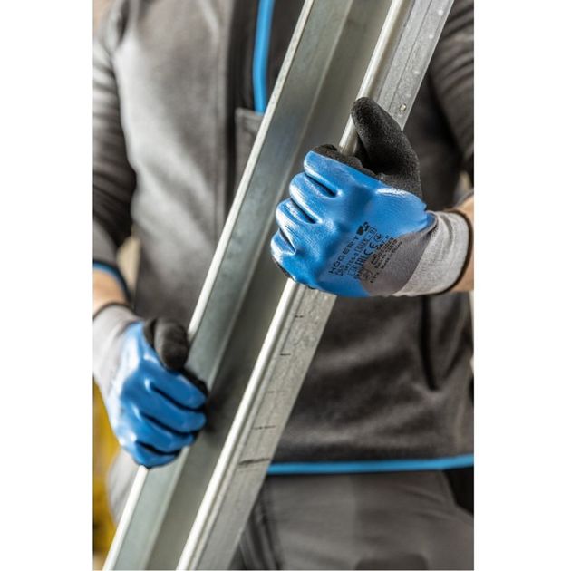 Перчатки рабочие HOEGERT FILS с 3/4 вспененным нитрилом, фото , изображение 3 | SNABZHENIE.com.ua Перчатки рабочие HOEGERT FILS с 3/4 вспененным нитрилом, фото , изображение 3 | SNABZHENIE.com.ua