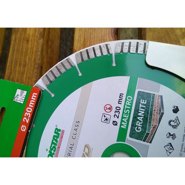 Диск алмазный отрезной DISTAR Maestro 230x2,6/1,8x22,23 1A1RSS/C3-W, фото , изображение 12 | SNABZHENIE.com.ua