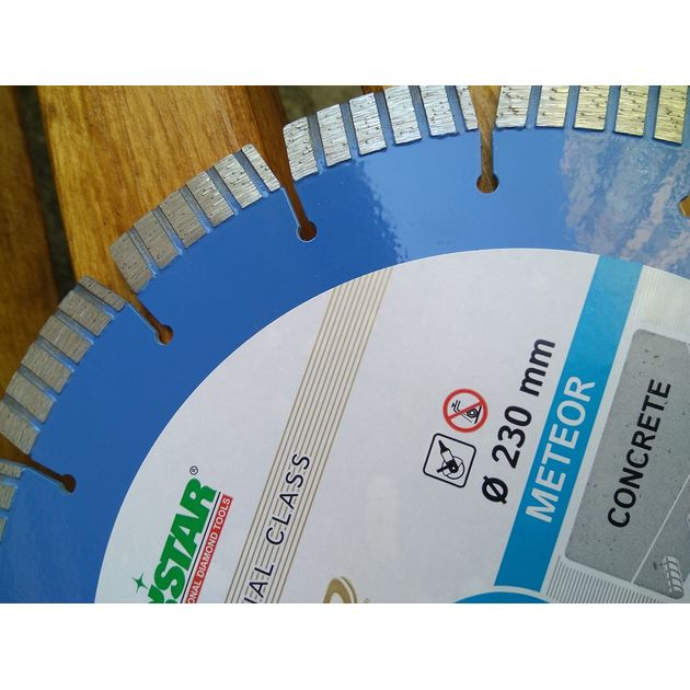 Диск алмазный отрезной DISTAR Meteor 230 x 2,6/1,8 x 22,23-16-ARPS, фото , изображение 16 | SNABZHENIE.com.ua