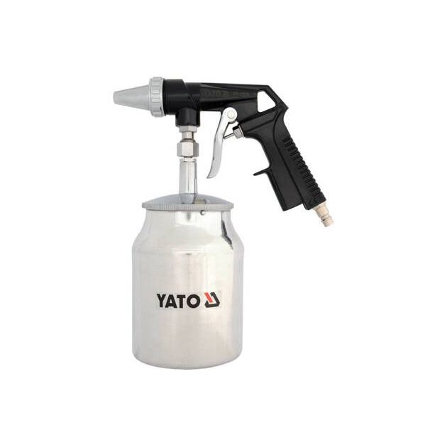 Пистолет пескоструйный с бачком YATO (YT-2376), фото  | SNABZHENIE.com.ua