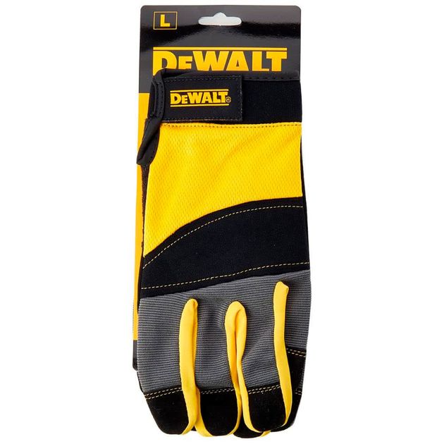 Перчатки универсальные DeWALT DPG215L с накладками, фото  | SNABZHENIE.com.ua