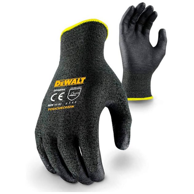 Перчатки DeWALT DPG800L с сенсорной чувствительностью, фото  | SNABZHENIE.com.ua