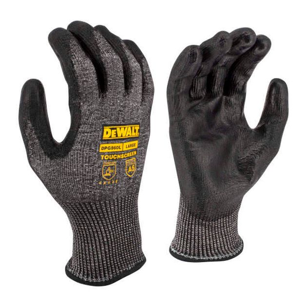 Перчатки DeWALT DPG860L с чувствительностью к сенсору, фото  | SNABZHENIE.com.ua