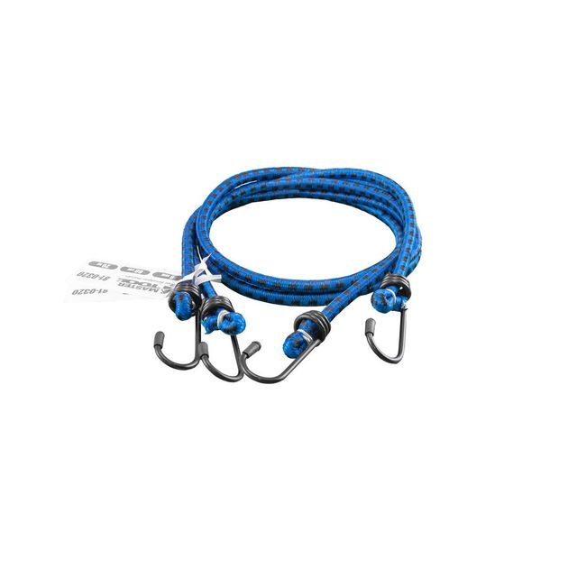 Стяжка груза MASTERTOOL резиновая 8 мм 80 см, 2 шт, артикул 81-0320, фото  | SNABZHENIE.com.ua
