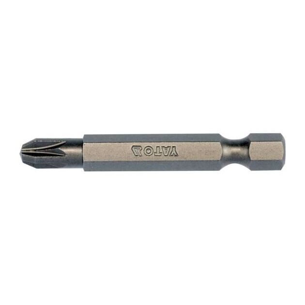 Насадка викруткова YATO PZ3 x 50 мм HEX 1/4 (10 шт.) [20/100], фото  | SNABZHENIE.com.ua
