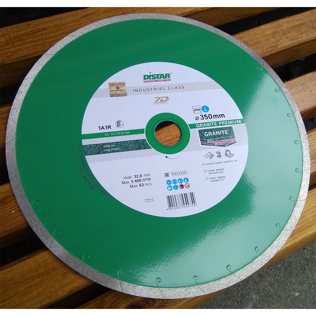 Алмазный отрезной круг DISTAR Granite Premium 350 x 2,4 x 10 мм, фото , изображение 4 | SNABZHENIE.com.ua Алмазный отрезной круг DISTAR Granite Premium 350 x 2,4 x 10 мм, фото , изображение 4 | SNABZHENIE.com.ua