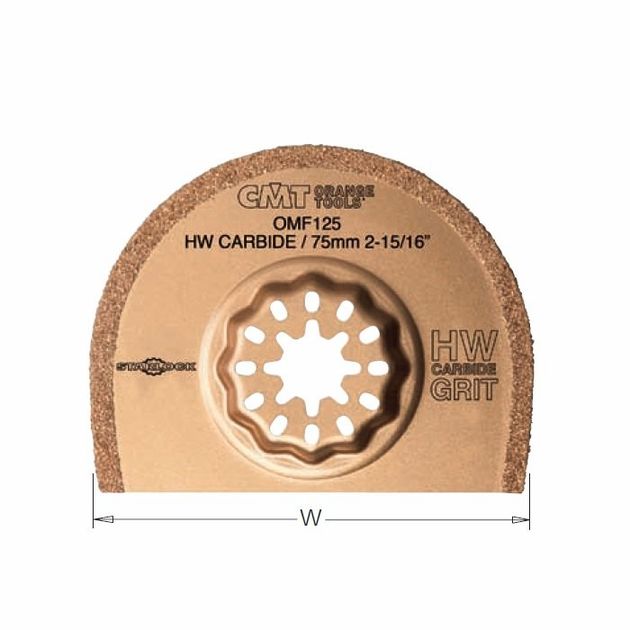 Полотно осциляційне OMF125-X1 STARLOCK W=75 K=1,2 1 шт., фото  | SNABZHENIE.com.ua