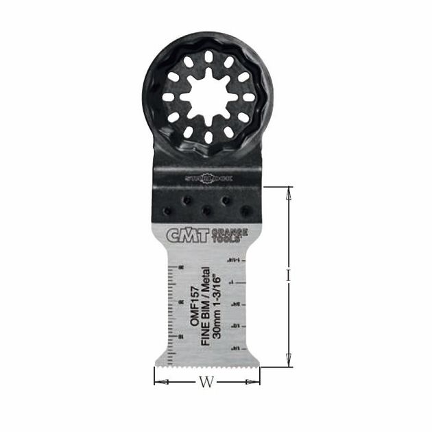 Пильное полотно осциляционное STARLOCK OMF157-X1 30x50mm, 1 шт., фото  | SNABZHENIE.com.ua