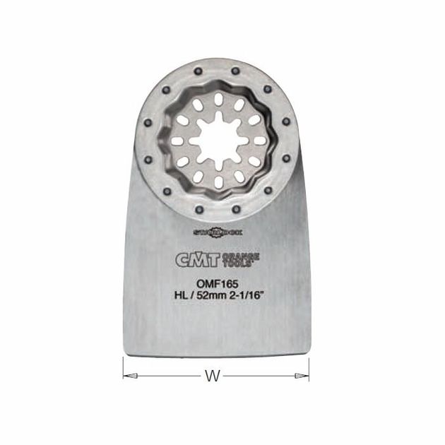 Пильное полотно осцилляционное STARLOCK OMF165-X1, W=52, K=0,4 1 шт., фото  | SNABZHENIE.com.ua
