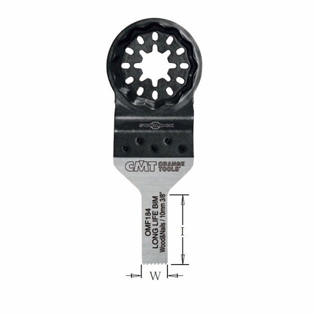 Осциллирующее пильное полотно OMF184-X5 STARLOCK, 10x30 мм, 5 шт., фото  | SNABZHENIE.com.ua