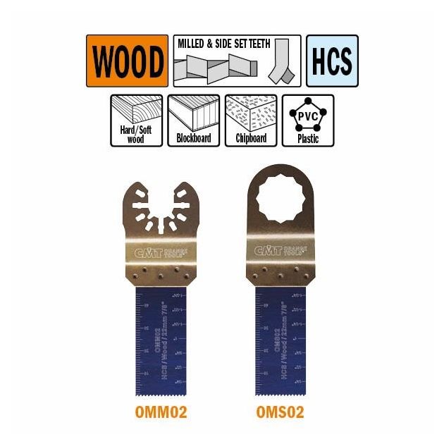 Пильное полотно OMM02 W=22 I=48 TPI=18, универсальное крепление, 1 шт., фото  | SNABZHENIE.com.ua