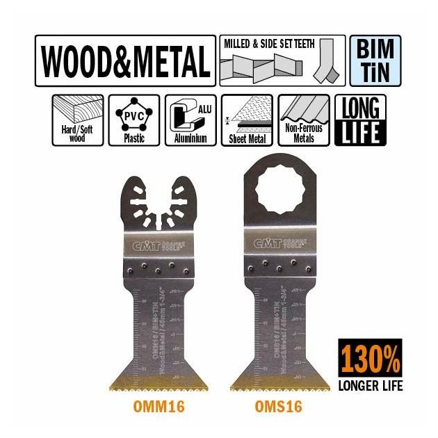 Пильное полотно OMM16 W=45 I=48 TPI=18, 50 шт., универсальное крепление, фото  | SNABZHENIE.com.ua