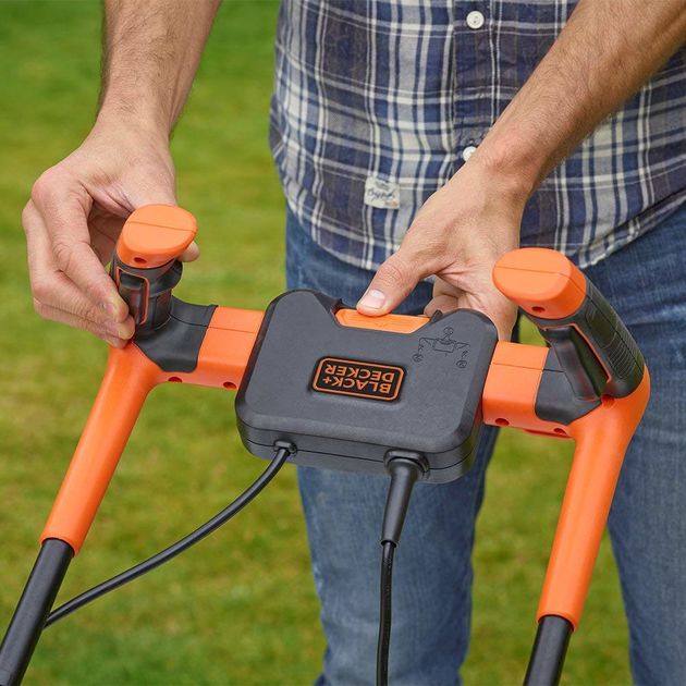 Электрическая газонокосилка BLACK DECKER BEMW461BH, фото , изображение 4 | SNABZHENIE.com.ua Электрическая газонокосилка BLACK DECKER BEMW461BH, фото , изображение 4 | SNABZHENIE.com.ua