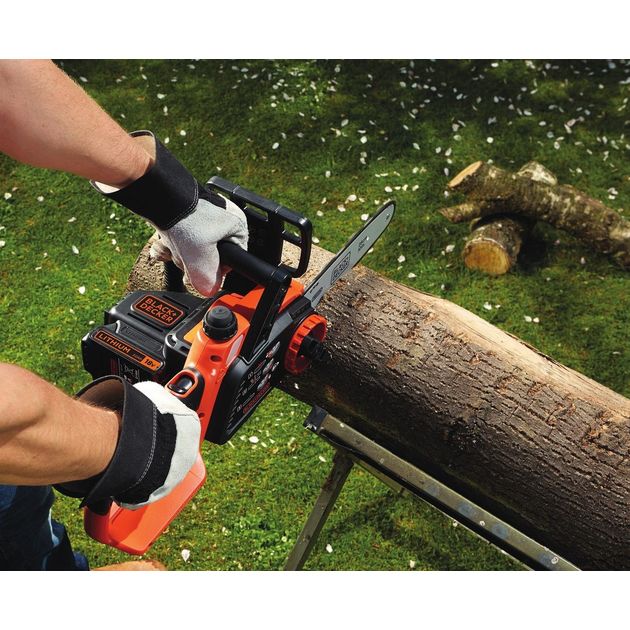 Пила ланцюгова акумуляторна BLACK DECKER GKC1825L20, фото , зображення 3 | SNABZHENIE.com.ua Пила ланцюгова акумуляторна BLACK DECKER GKC1825L20, фото , зображення 3 | SNABZHENIE.com.ua