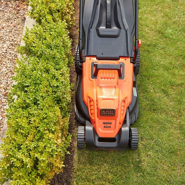 Электрическая газонокосилка BLACK DECKER BEMW481BH, фото , изображение 3 | SNABZHENIE.com.ua Электрическая газонокосилка BLACK DECKER BEMW481BH, фото , изображение 3 | SNABZHENIE.com.ua