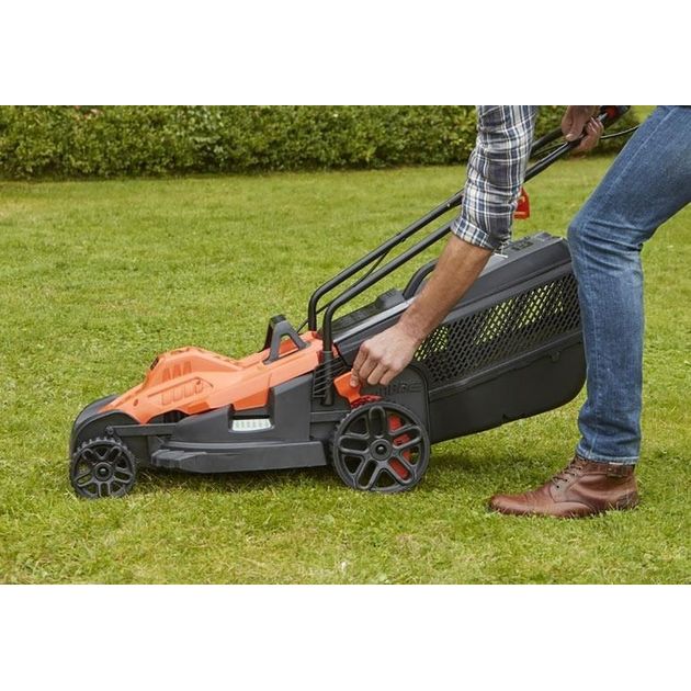 Электрическая газонокосилка BLACK DECKER BEMW481BH, фото , изображение 7 | SNABZHENIE.com.ua Электрическая газонокосилка BLACK DECKER BEMW481BH, фото , изображение 7 | SNABZHENIE.com.ua
