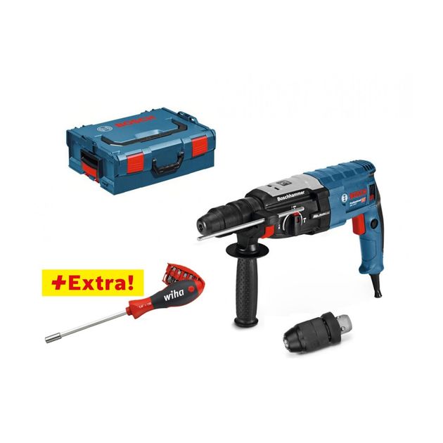 Перфоратор BOSCH GBH 2-28 F + отвертка Wiha (0615990K2Z), фото  | SNABZHENIE.com.ua