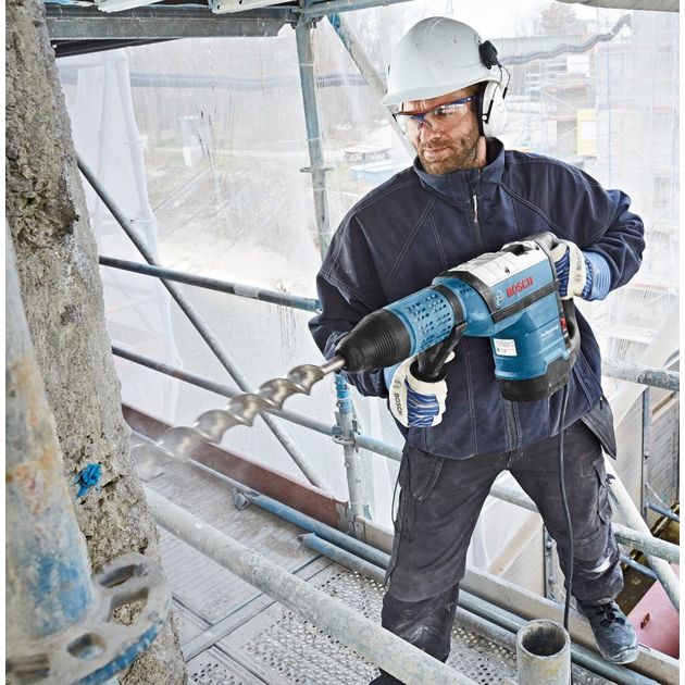 Перфоратор GBH 12-52 DV BOSCH Professional + комплект зубил, фото , зображення 3 | SNABZHENIE.com.ua Перфоратор GBH 12-52 DV BOSCH Professional + комплект зубил, фото , зображення 3 | SNABZHENIE.com.ua