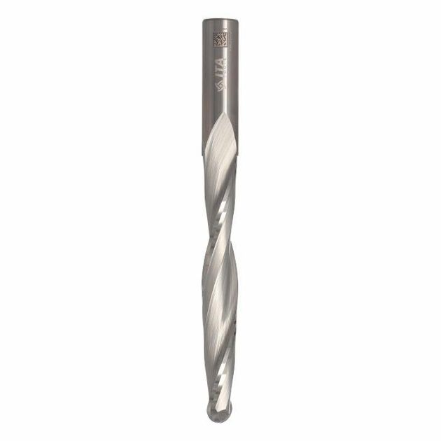 Фреза VHM Z2 D=14 I=100 L=150 S=14 RH кінцевик R=7 Ita Tools, фото  | SNABZHENIE.com.ua