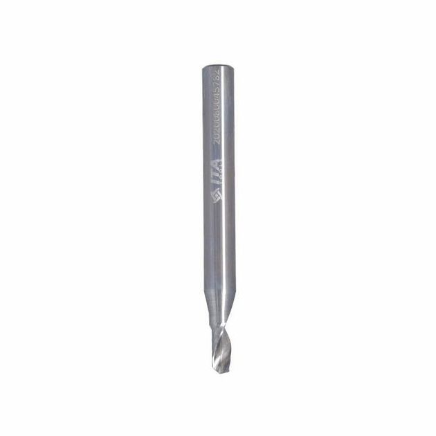 Фреза VHM Z1 D=4 I=8 L=60 S=6 RH позитив для алюминия и пластика Ita Tools, фото  | SNABZHENIE.com.ua