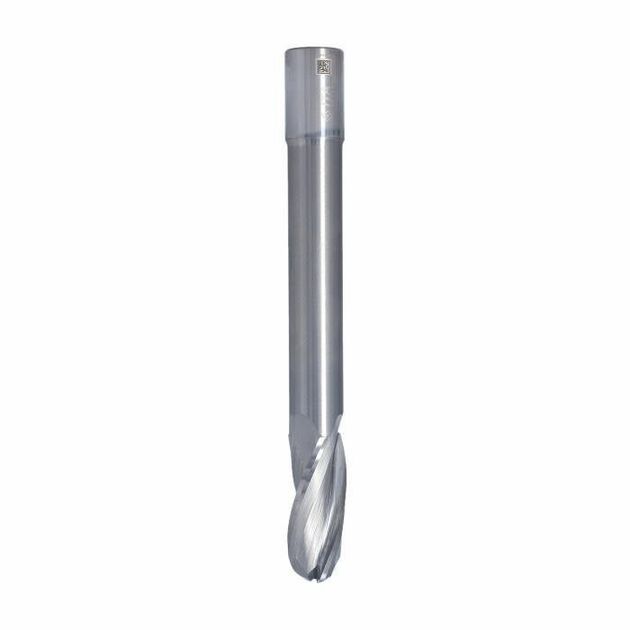 Фреза VHM Z3 D=25 I=60 L=220 S=25 RH позитив для алюминия и пластмасс, фото  | SNABZHENIE.com.ua