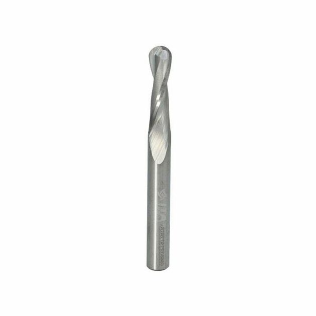Фреза VHM Z2 D=8 I=22 L=60 S=8 R=4 RH для алюминия Ita Tools, фото  | SNABZHENIE.com.ua