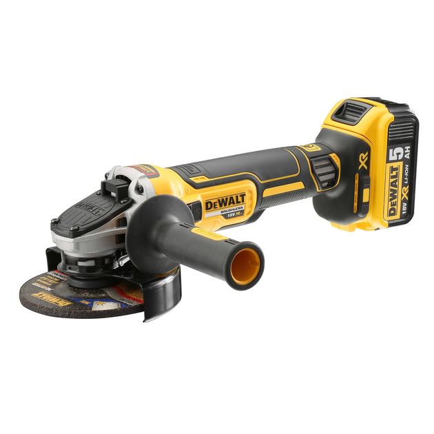 Угловая шлифмашина DeWALT DCG405P2 аккумуляторная, фото  | SNABZHENIE.com.ua