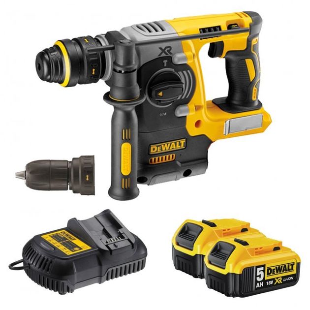 Перфоратор DeWALT DCH274P2 SDS-Plus, фото , зображення 2 | SNABZHENIE.com.ua Перфоратор DeWALT DCH274P2 SDS-Plus, фото , зображення 2 | SNABZHENIE.com.ua