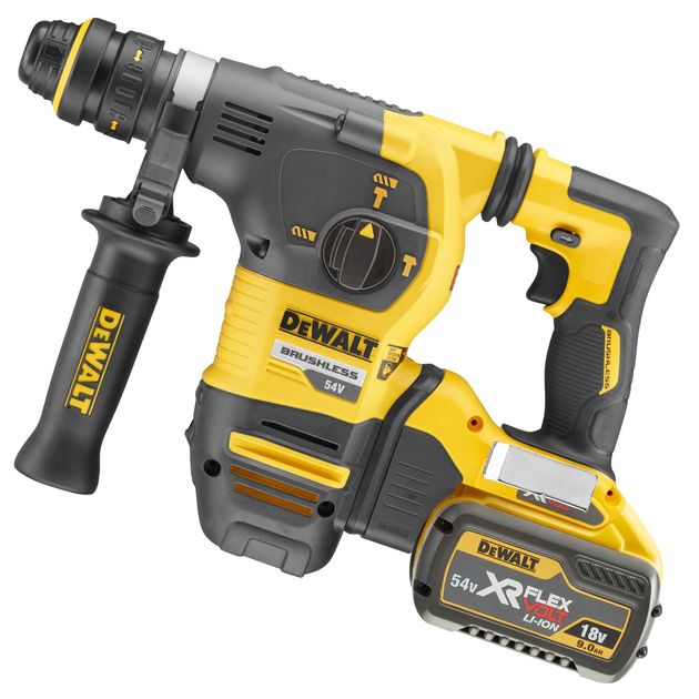Перфоратор DCH334X2 SDS-Plus XR FLEXVOLT DeWALT, фото , зображення 2 | SNABZHENIE.com.ua Перфоратор DCH334X2 SDS-Plus XR FLEXVOLT DeWALT, фото , зображення 2 | SNABZHENIE.com.ua