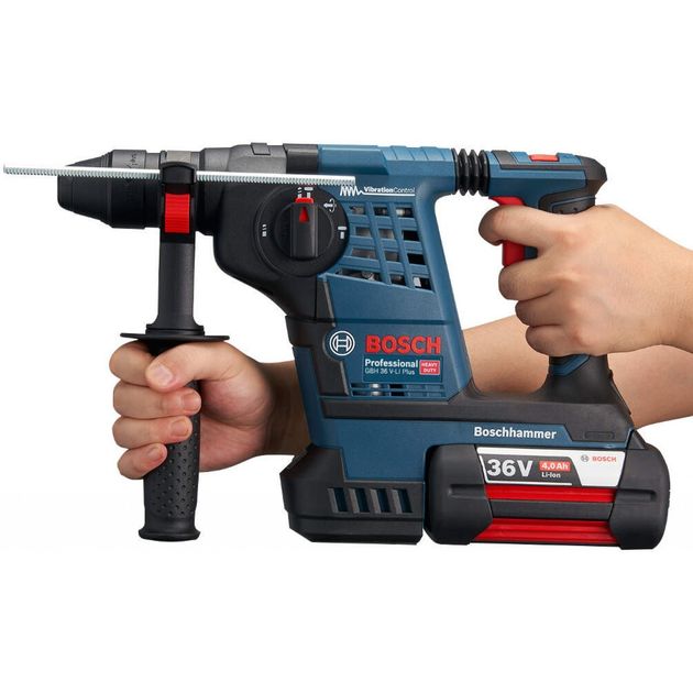 Акумуляторний перфоратор GBH 36 VF-LI Plus BOSCH (0611907002), фото , зображення 3 | SNABZHENIE.com.ua Акумуляторний перфоратор GBH 36 VF-LI Plus BOSCH (0611907002), фото , зображення 3 | SNABZHENIE.com.ua