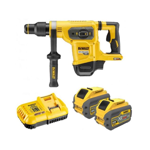 Перфоратор акумуляторний DCH481X2 SDS-MAX XR FLEXVOLT DeWALT, фото , зображення 2 | SNABZHENIE.com.ua Перфоратор акумуляторний DCH481X2 SDS-MAX XR FLEXVOLT DeWALT, фото , зображення 2 | SNABZHENIE.com.ua