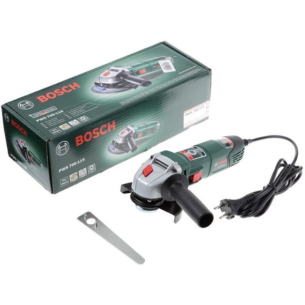 Угловая шлифмашина BOSCH PWS 700-115 (06033A2021), фото , изображение 2 | SNABZHENIE.com.ua