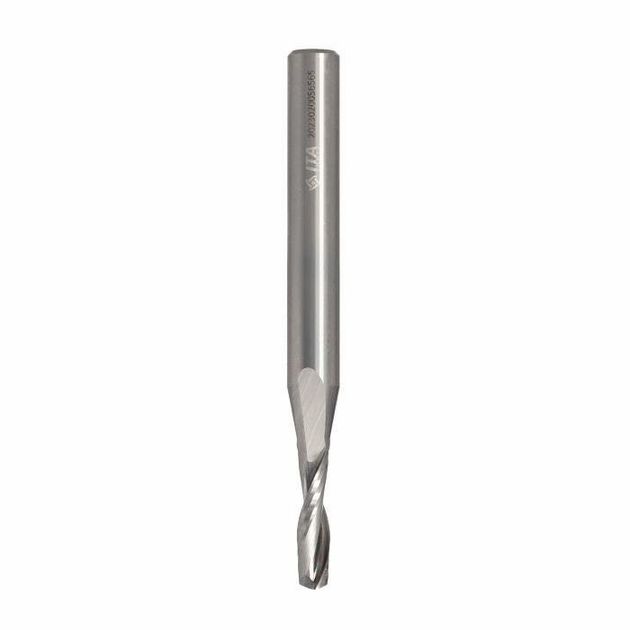 Фреза Z2 D=5 I=20 L=80 S=8 RH чистовая для алюминия и PLA, фото  | SNABZHENIE.com.ua