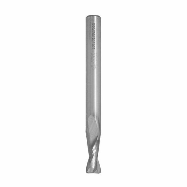 Фреза Z2 D=6 I=12 L=60 S=6 RH чистовая для алюминия и PLA, фото  | SNABZHENIE.com.ua