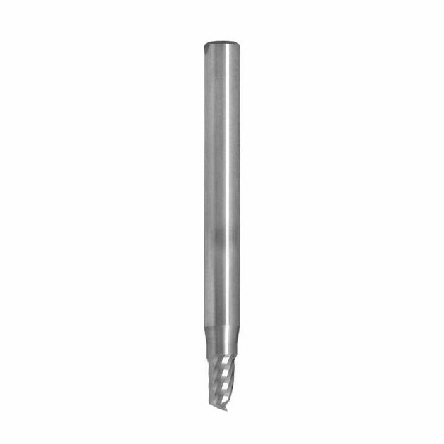 Фреза Z1 D=5 I=8 L=60 S=6 RH чистовая позитив Plexi 25° spiral Ita Tools, фото  | SNABZHENIE.com.ua