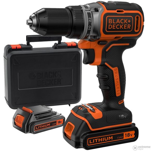 Аккумуляторная дрель-шуруповёрт BL186KB BLACK DECKER, фото , изображение 2 | SNABZHENIE.com.ua Аккумуляторная дрель-шуруповёрт BL186KB BLACK DECKER, фото , изображение 2 | SNABZHENIE.com.ua