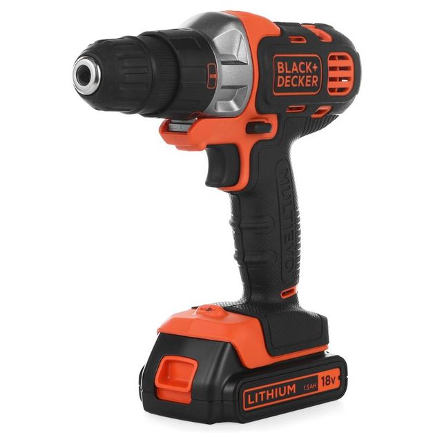 Многофункциональная дрель-шуруповерт BLACK DECKER MT218KB, фото  | SNABZHENIE.com.ua