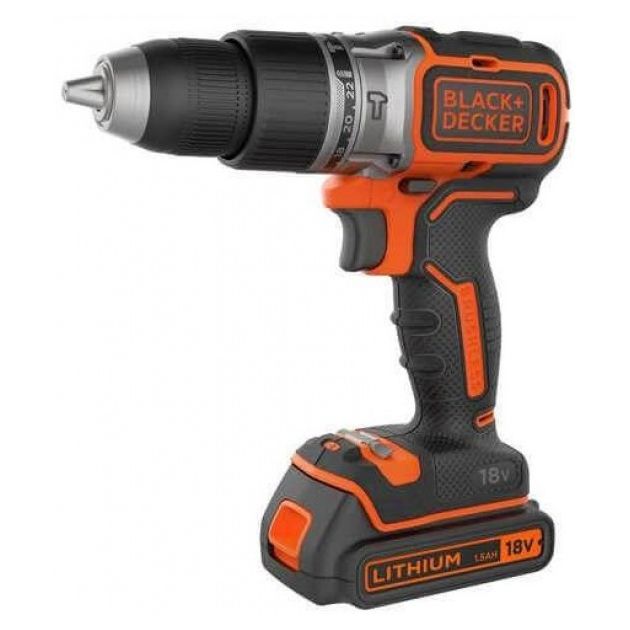 Аккумуляторная бесщёточная дрель-шуруповёрт BLACK DECKER BL188KB, фото  | SNABZHENIE.com.ua