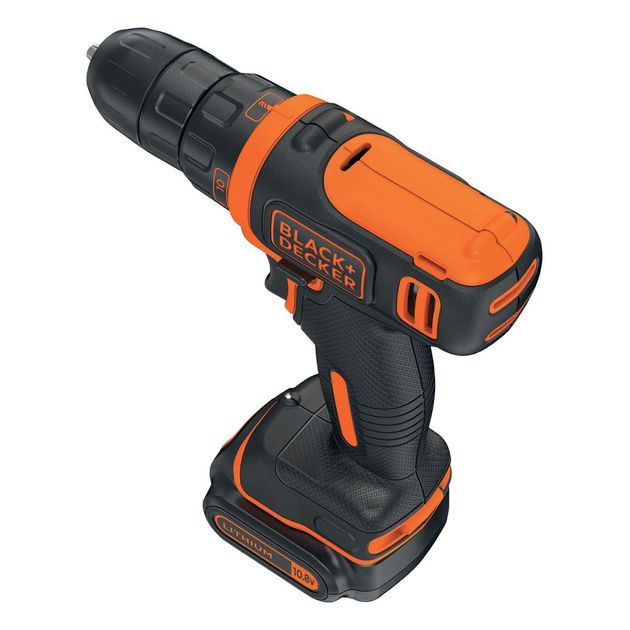 Аккумуляторная дрель-шуруповерт BLACK DECKER BDCDD12, фото , изображение 3 | SNABZHENIE.com.ua Аккумуляторная дрель-шуруповерт BLACK DECKER BDCDD12, фото , изображение 3 | SNABZHENIE.com.ua