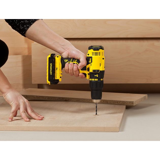 Дрель з ударом-винтоверт SCH201D2K STANLEY, фото , зображення 3 | SNABZHENIE.com.ua Дрель з ударом-винтоверт SCH201D2K STANLEY, фото , зображення 3 | SNABZHENIE.com.ua