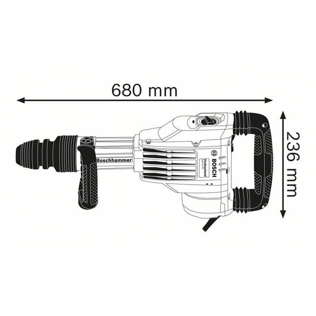 Отбойный молоток GSH 11 VC BOSCH (0611336000), фото , изображение 2 | SNABZHENIE.com.ua Отбойный молоток GSH 11 VC BOSCH (0611336000), фото , изображение 2 | SNABZHENIE.com.ua
