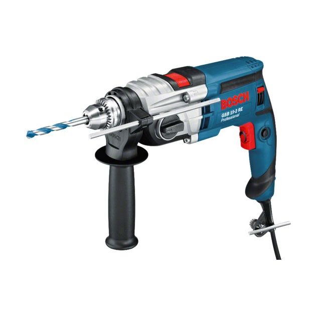 Дрель ударна 2-швидкісна GSB 19-2 RE BOSCH (060117B600), фото  | SNABZHENIE.com.ua
